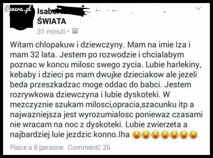 Ktoś może chętny?!