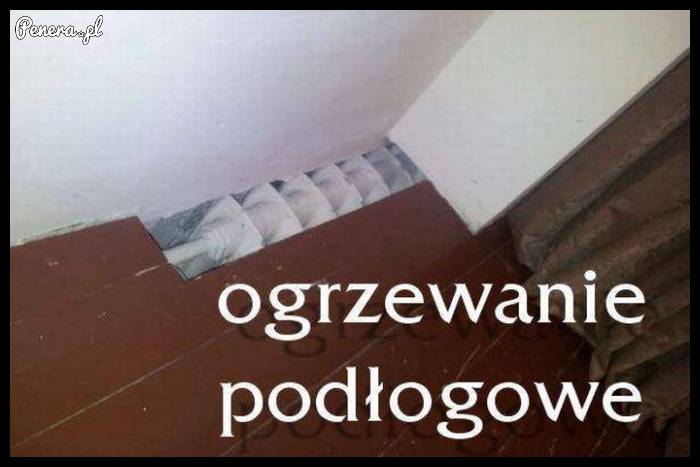 Ogrzewanie podłogowe