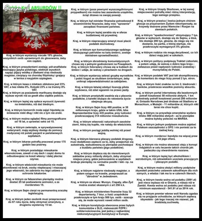 Polska kraj absurdy