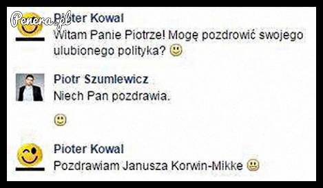 Takiej odpowiedzi to się raczej nie spodziewał