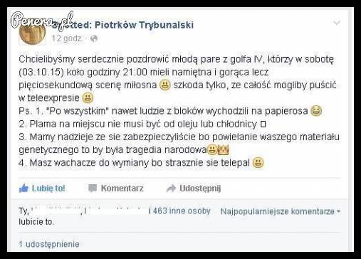 Trzy ruchy i kapie z gruchy ;)