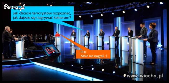 Tymczasem podczas debaty w TV