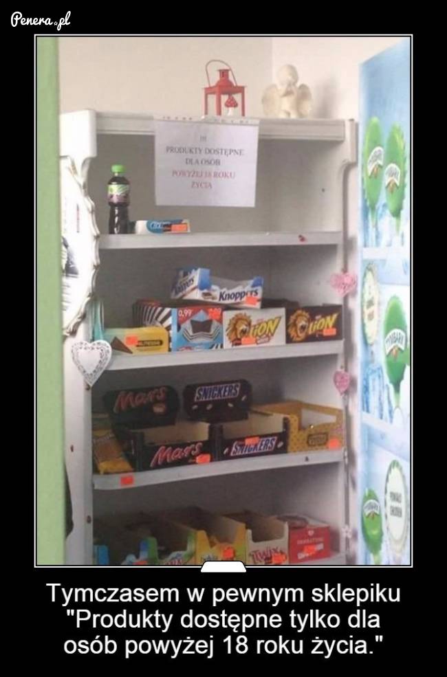 Tymczasem w polskich sklepikach szkolnych