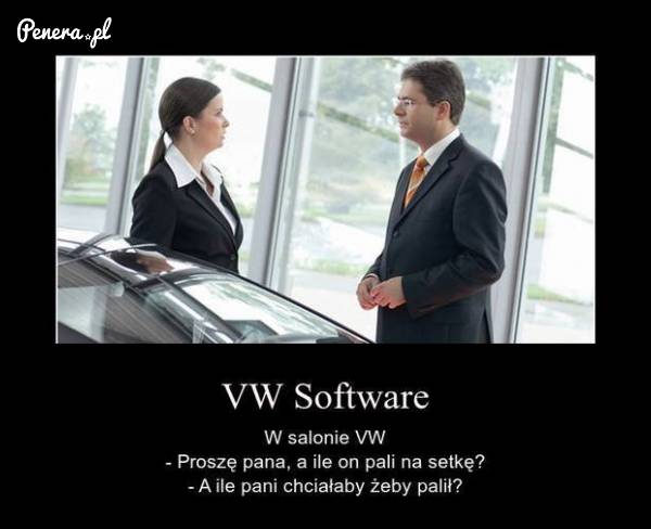 Tymczasem w salonie VW