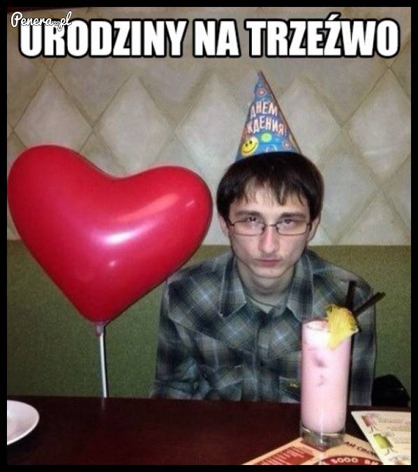 Urodziny na trzeźwo