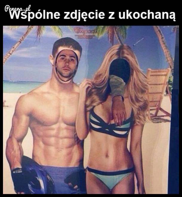 Wspólne zdjęcie z ukochaną