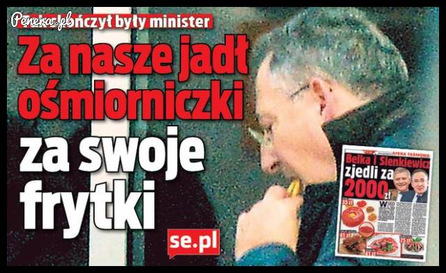 Za nasze ośmiorniczki za swoje fryteczki