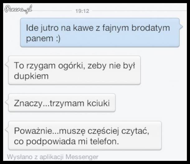Autokorekta potrafi płatać figle
