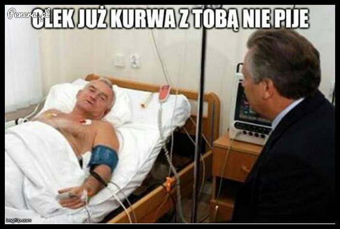 Był jeden odważny który z Olkiem pił