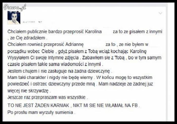 Casanove sumienie ruszyło