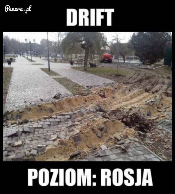 Drift poziom Rosja