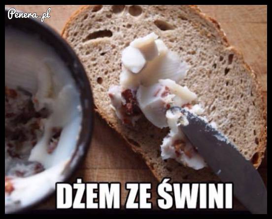 Dżem ze świni!