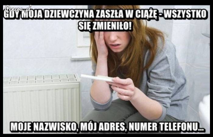 Gdy moja dziewczyna zaszła w ciążę - wszystko się zmieniło