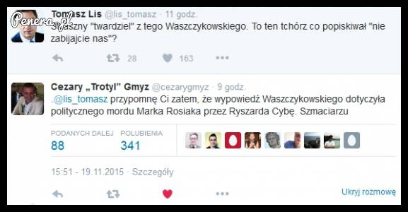 Konkretny pocisk na Lisa