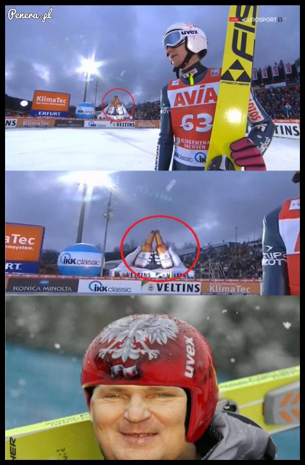 Kwaśniewski ponoć został skoczkiem