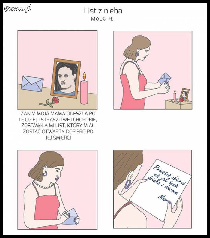 List z nieba do mamusi