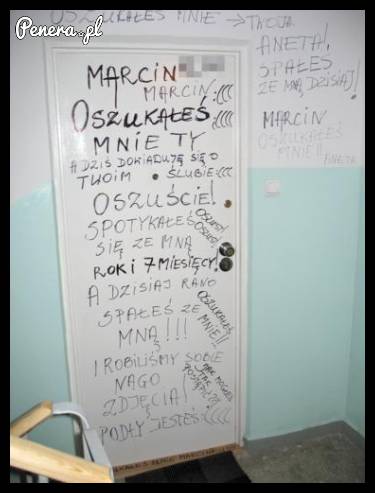 Marcinowi chyba będzie ciężko na nowej drodze życia