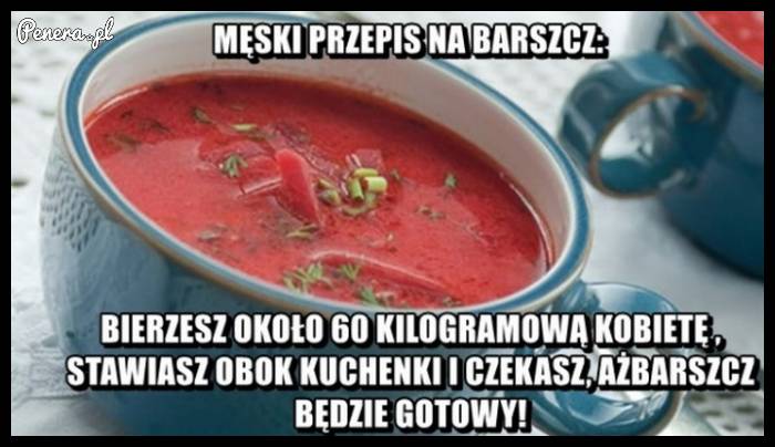 Męski sposób na barszcz