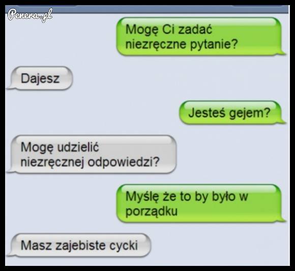 Niezręczna odpowiedź