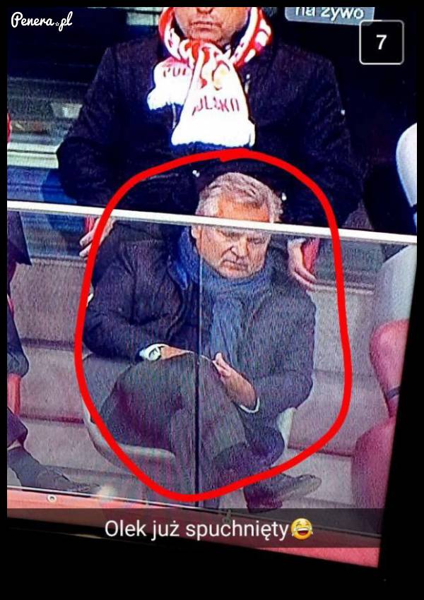 Olek już spuchnięty!