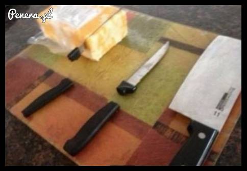 Polski ser vs chińskie noże