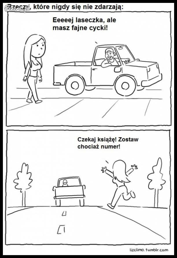 Rzeczy które  nigdy się nie zdarzą