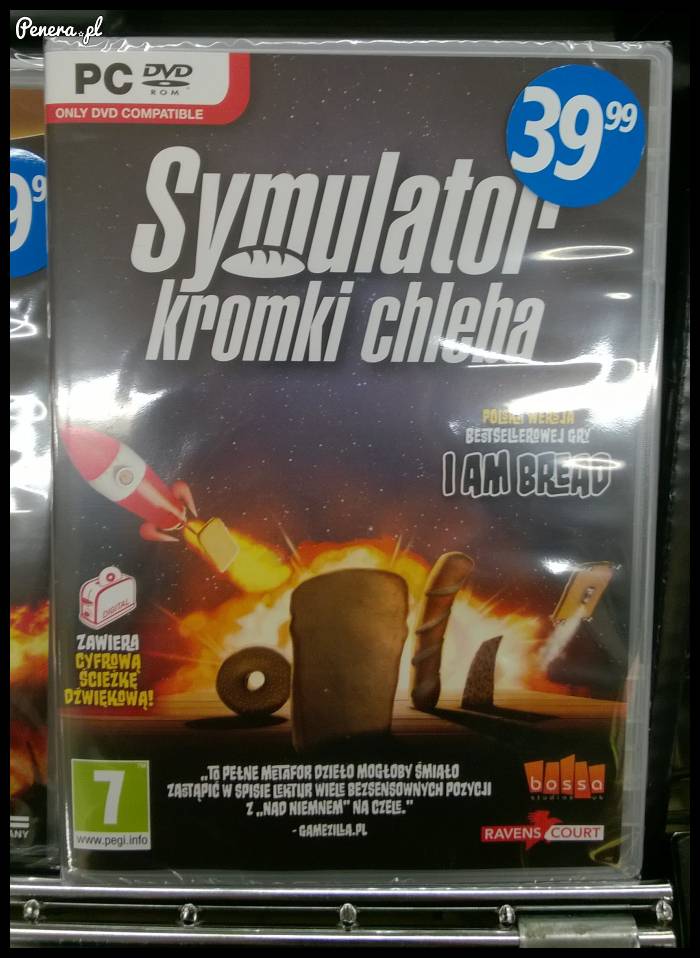Symulator kromki chleba