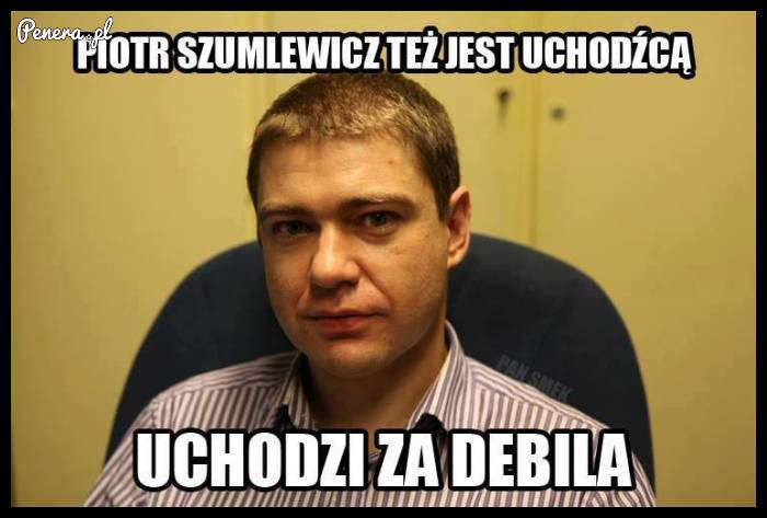 Szumlewicz też jest uchodźcą