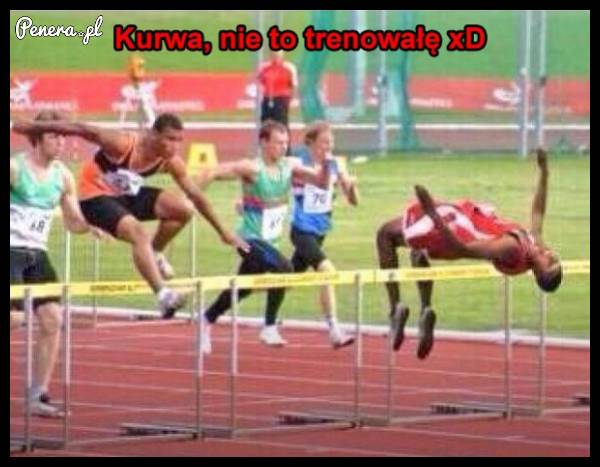 To uczucie kiedy orientujesz się że nie to trenowałeś!