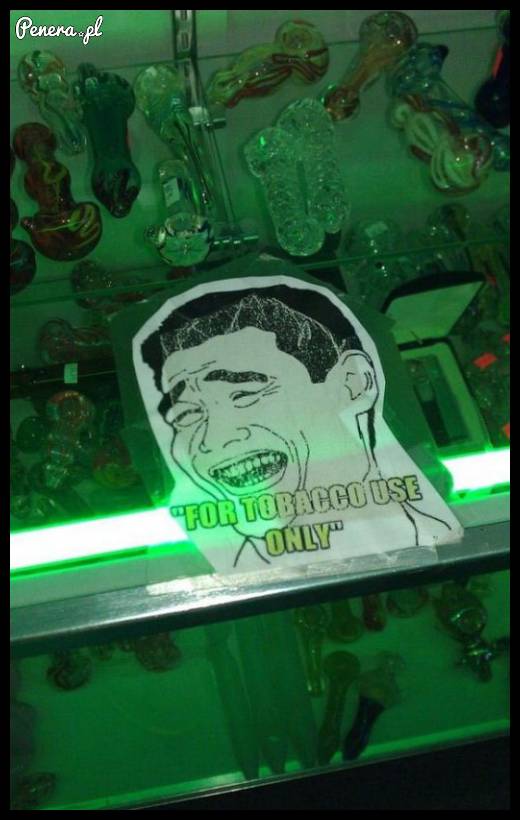Tylko do tytoniu - ta jasne