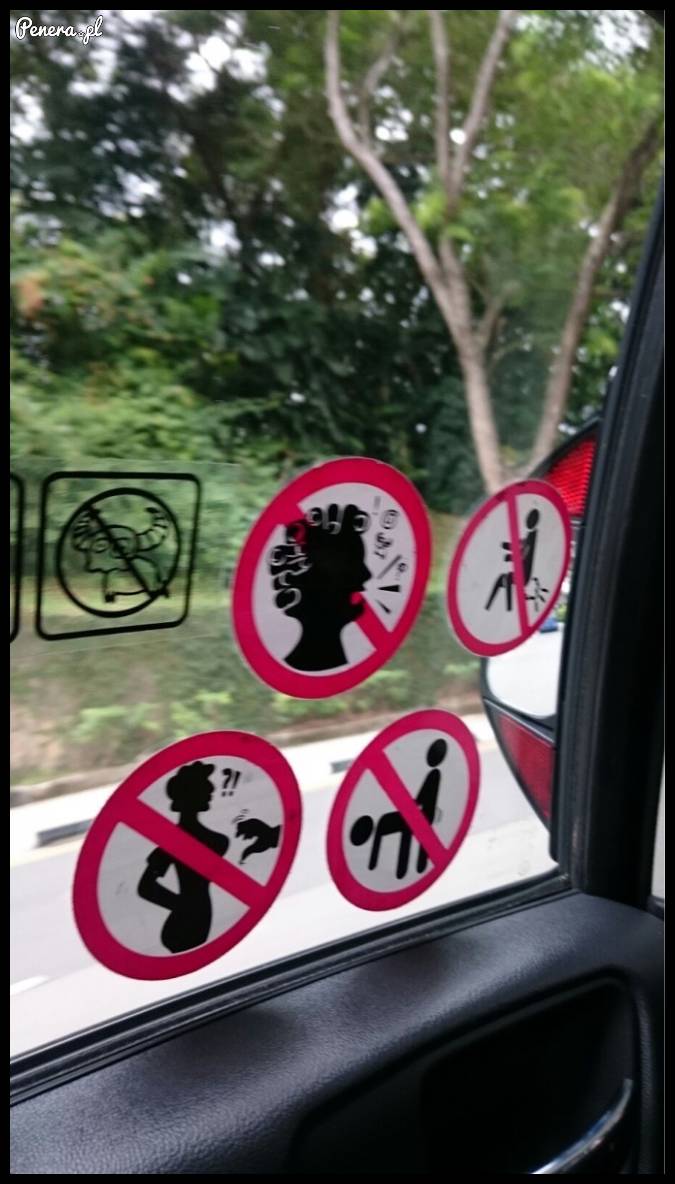 Tymczasem - ostrzeżenia w autobusie