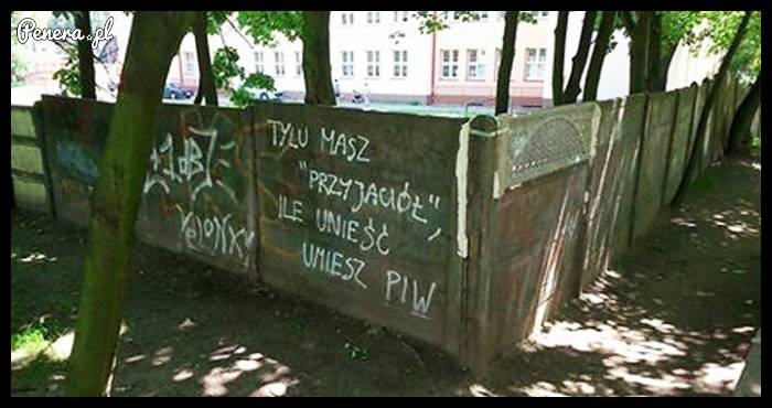 Z cyklu uliczne mądrości