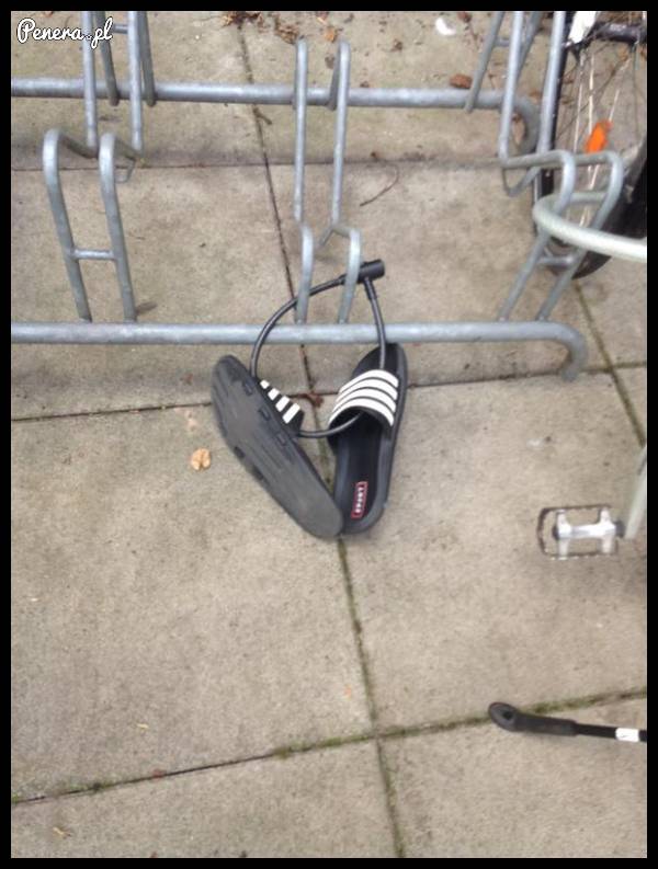 Zabezpieczenie żeby mi kapci nie ukradli