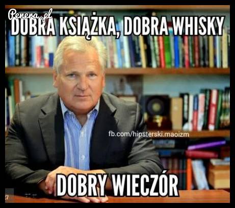 Zgadzam się z nim w 100 %