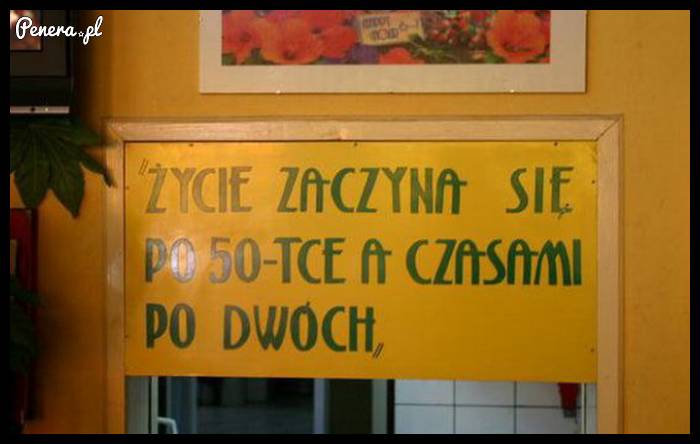 Życie zaczyna się po 50