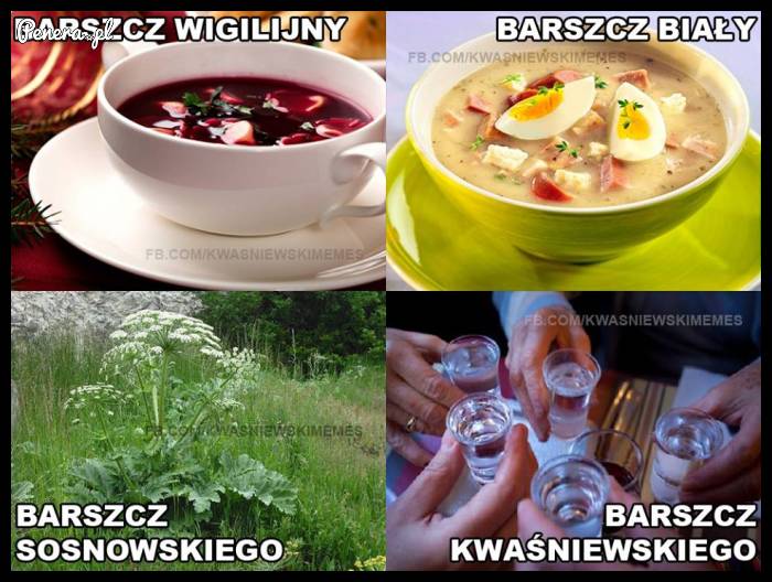 A Ty jaki barszczyk lubisz?