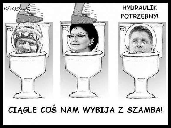Ciągle coś wybija z szamba