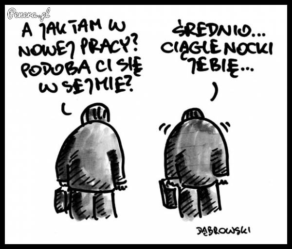 Ciężka praca w sejmie