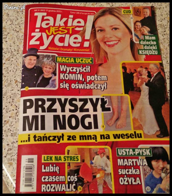 Co ja właśnie przeczytałem na tej okładce?