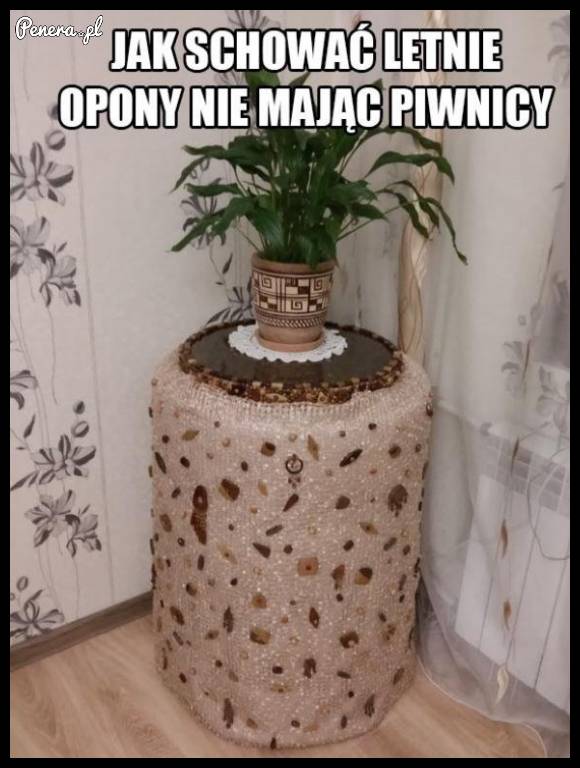 Jak schować letnie opony nie mając piwnicy