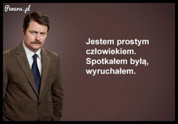 Jestem prostym człowiekiem