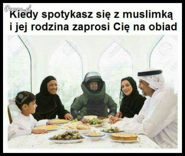 Kiedy idziesz na obiad