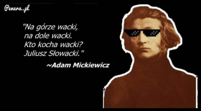 Mickiewicz krótko o Słowackim