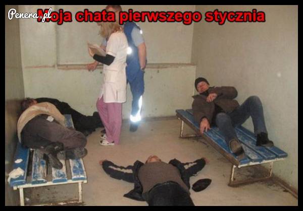 Moja chata pierwszego stycznia