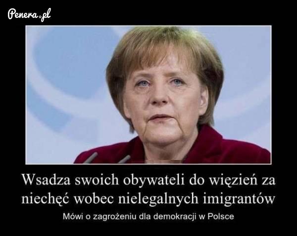 Może niech się zajmie swoją demokracją