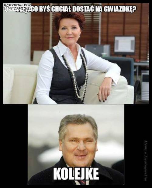 Olek co byś chciał dostać na święta?