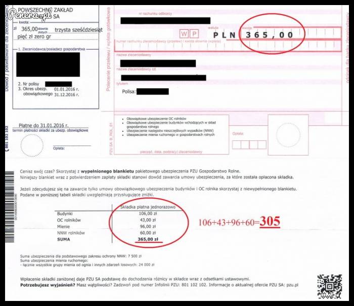 Tak się liczy w PZU