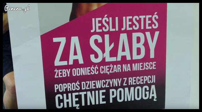 Takie coś powinno być na każdej siłowni