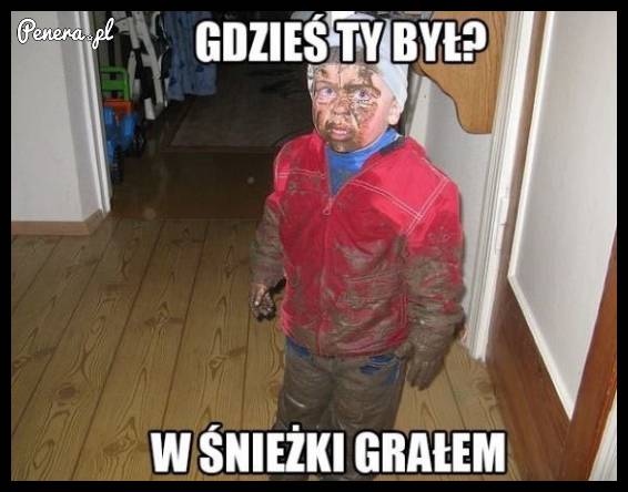 Zabawa śnieżkami w tym roku