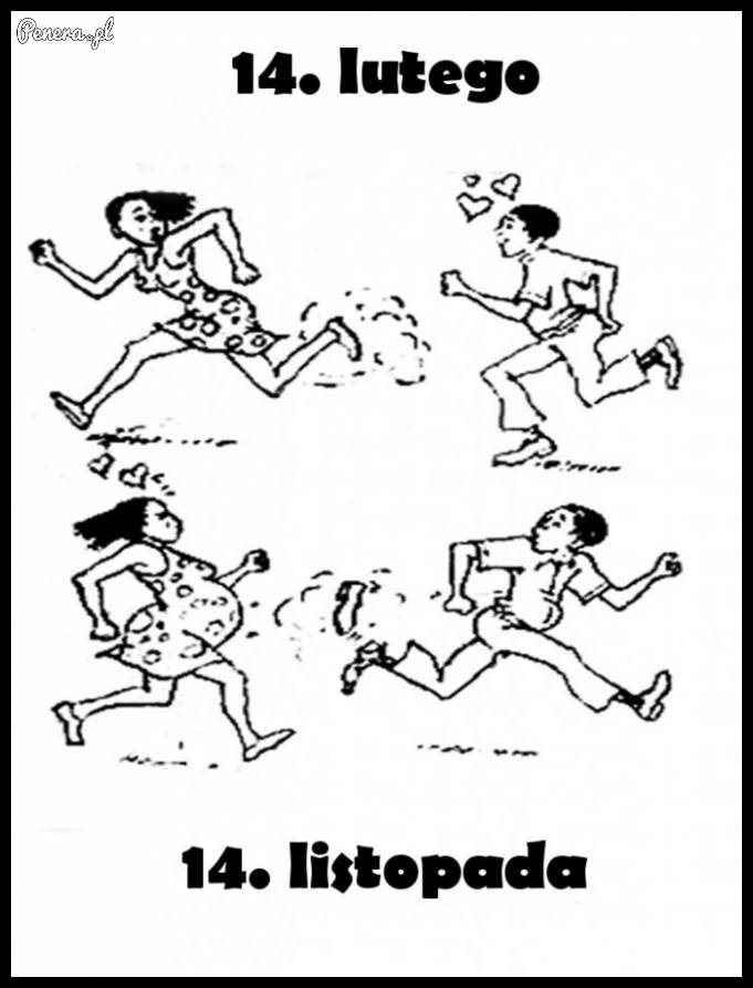 14 luty vs 14 listopad